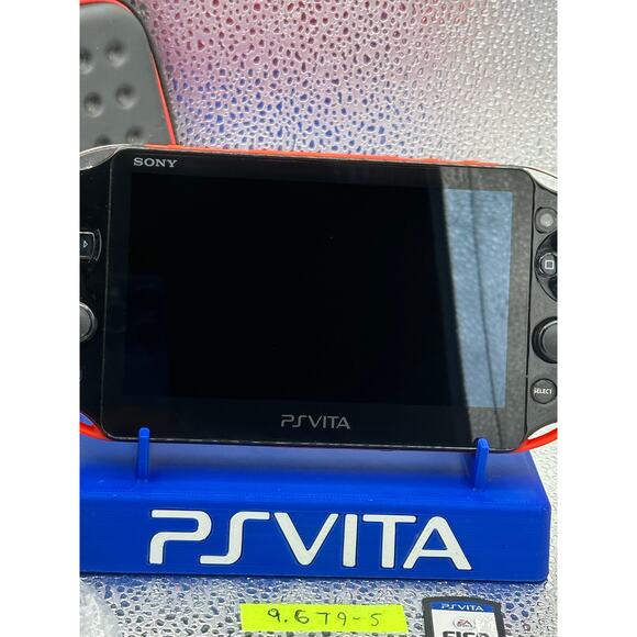 Black/Red/orange ps vita 2000 w/accessories - Picture 8 of 8